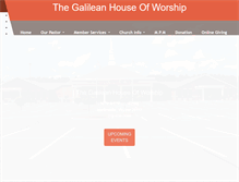 Tablet Screenshot of galileanhouse.org